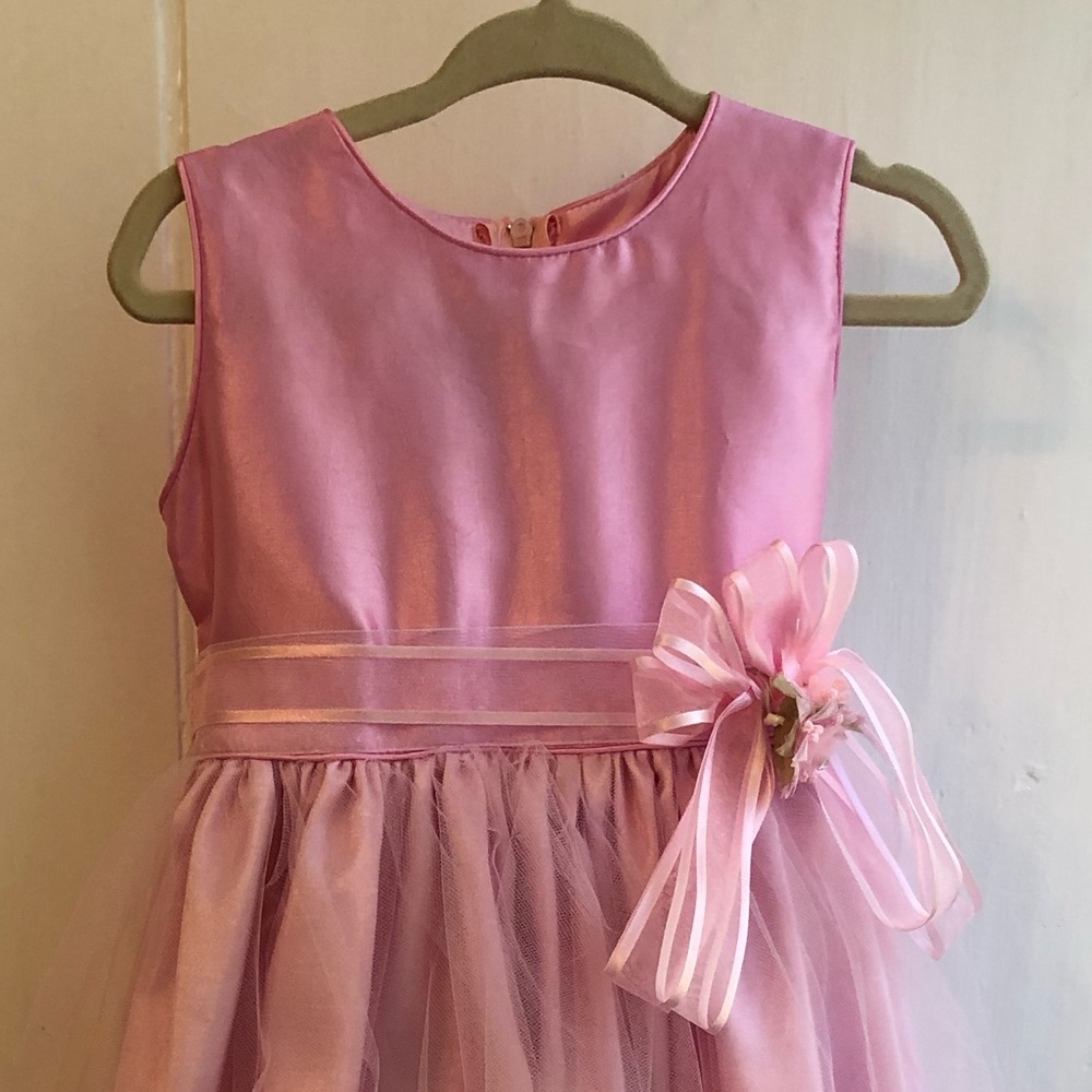 Pink Play Dress or Flower Girl Dress